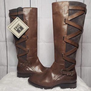 🤎FRYE🤎 Jordan Strappy Tall Boot Sz 5.5